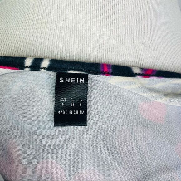 Shein Graffiti Print Backless Unitard Romper - Medium - Picture 15 of 16